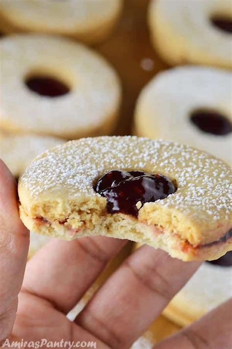 These almond flour sugar cookies are healthy and delicious. Linzer Cookie Recipe | Recipe | Cookie recipes, Almond meal cookies, Linzer cookies recipe