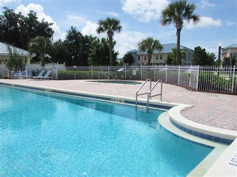 Another view of the resort pool here at Heritage Key Villas in