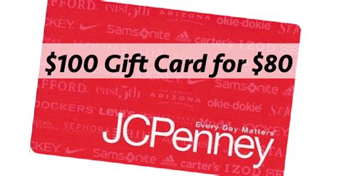 The jcpenney credit card might offer some savings for serious shoppers, but the jcpenney credit card is a pretty typical store card, with some additional perks that can pay off for the right customers. Gift Card Deals - $100 JC Penney for $80 - Coupons 4 Utah