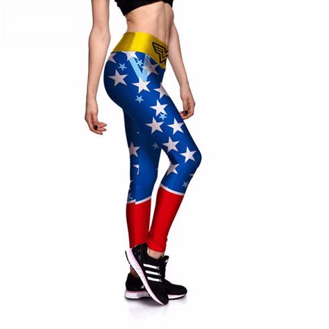 Wonder Woman Leggings Gym Heroics Apparel