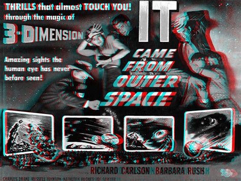 This opens in a new window. It Came From Outer Space 3D Wide Movie Poster [1953 ...