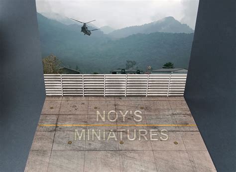 Airfield Base Preview Bnoys Miniatures Various Scales