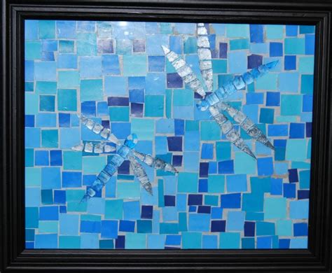 Paint Swatch Mosaic Dragonflies And How To Make One Miscellaneous
