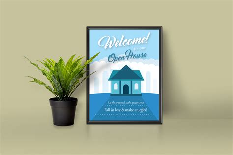 Open House Welcome Sign Downloads Rocket Lister