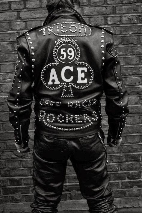 59 Ace Rockers Custom Leather Jackets Biker Leather Rocker