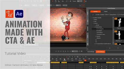 Tutorial Cartoon Animator And After Effects A Great Combination Youtube