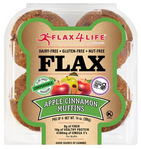 Flax4life · Apple Cinnamon Muffins