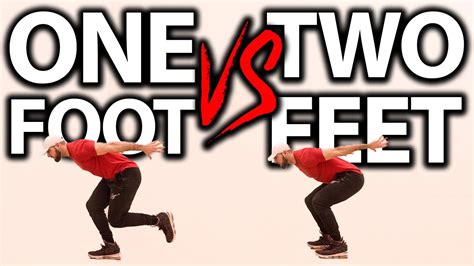 One Foot Vs Two Foot Jumping Should You Practice Both Youtube