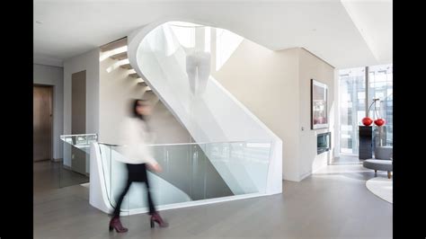 Nycs Penthouse 37 Custom Staircase Zaha Hadid Architects Astound