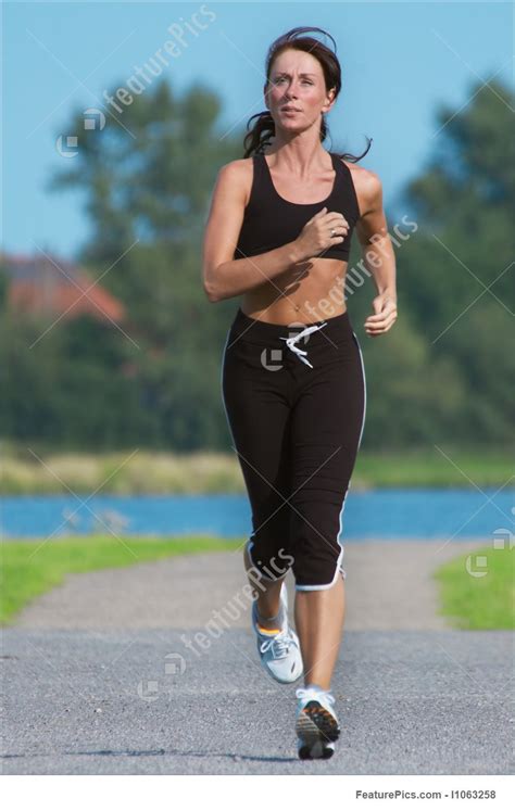 Woman Running Picture