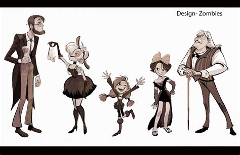 mirae works: mirae yi character design portfolio 2015