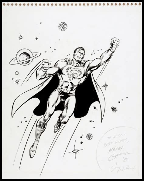 Superman Illustration By Kerry Gammill And Sam De La Rosa In