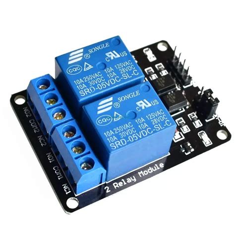 Modulo De 2 Relevadores Relay 5v 10a Robotica Arduino Pic Plcduino