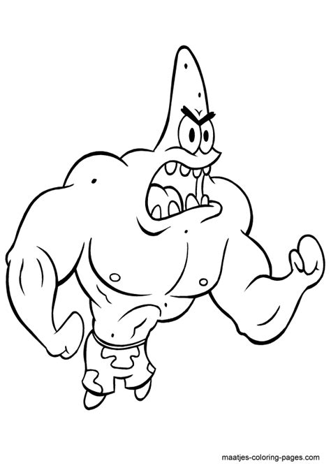 Check spongebob for more colouring pages. Patrick Starfish Coloring Pages - Coloring Home