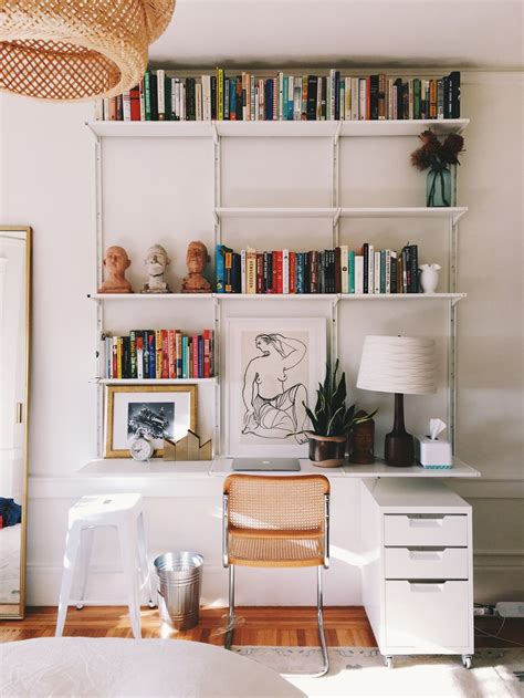 Enjoy free shipping on most stuff, even big stuff. How I Designed Wall-Mounted Shelving With IKEA — Eliza ...