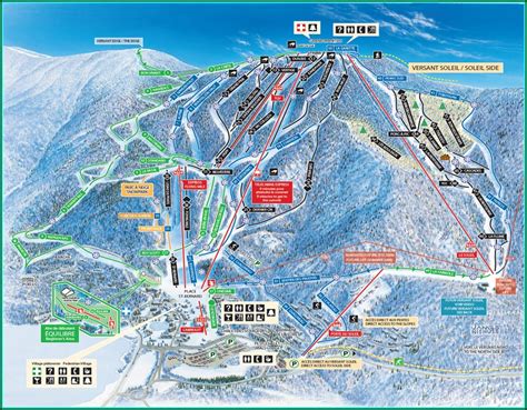 Mont Tremblant Resort Map Map Resume Examples