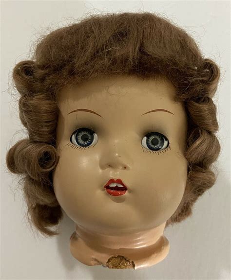 1940s Horsman Dolls Composition Head For 18 Mama Baby Etsy