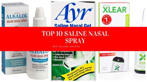 ️ Top 10 Best Saline Nasal Spray 🛒 Amazon 2020 Youtube