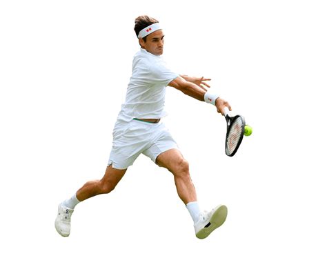 Federer Imagen Png Render Tenis Sport Renders