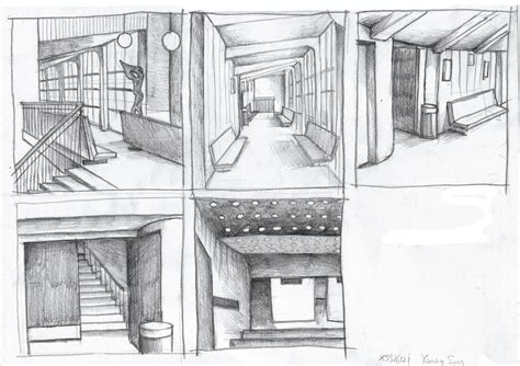 Yiming Song Unsw Arch Workshop Storyboarding Interior Architectural