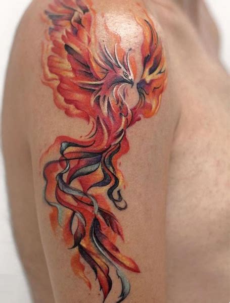 40 Striking Phoenix Tattoos For Women Phoenix Tattoo Design Phoenix