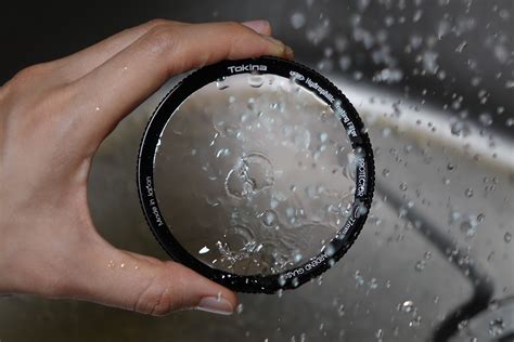 No more rain drops on your lens - The Tokina Hydrophilic water