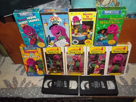 Barney S Best Manners Vhs Video Tape Barney Friends Collection Sing