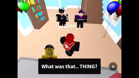 Roblox Birthday Party By Gamer M8 Yt Bad Ending Youtube