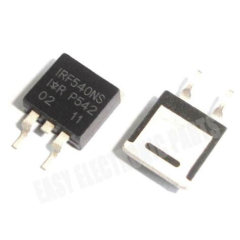 Jual 10pcs IRF540NS TO 263 IRF540 F540NS SMD N Channel Power Mosfet