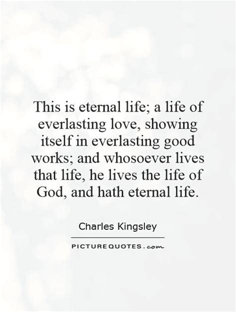 He wants in fact to be man's partner, his almighty and compassionate saviour. This is eternal life; a life of everlasting love, showing itself... | Picture Quotes