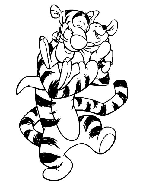 Tigger And Roo Designs Coloring Child Coloring