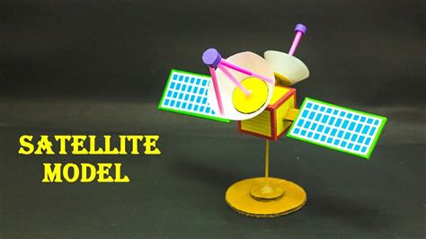 School Science Projects Satellite Model Youtube