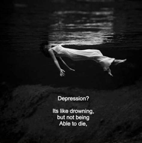 sad quotes about drowning quotesgram