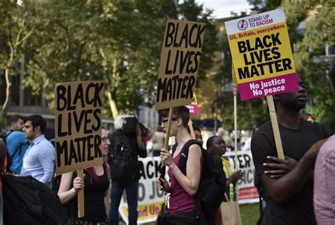 black lives matter branches out to u k launches protests the washington post