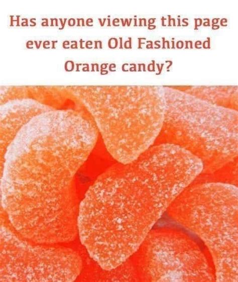Old Fashioned Orange Candy