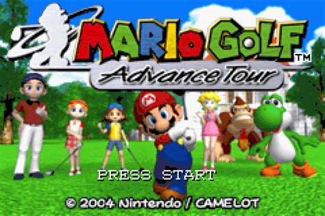 Mario Golf Advance Tour Download Gamefabrique