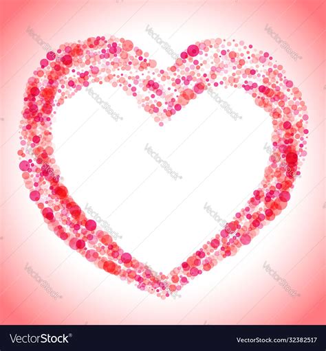 Detailed Decorated Heart Shape Icon Royalty Free Vector