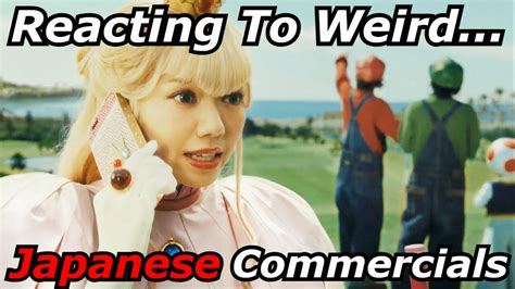 Reacting To Weird Japanese Commercials One News Page Video