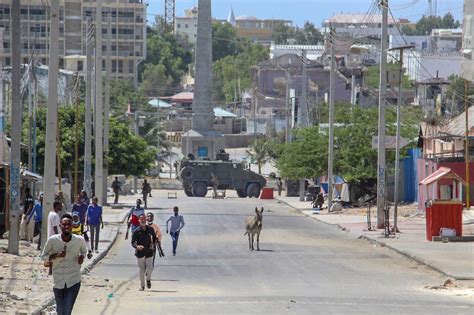 Gunfire At Mogadishu Protest Intensifies Somali Election Impasse The