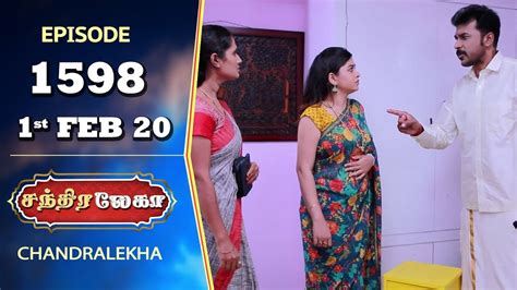 Chandralekha Serial Episode 1598 1st Feb 2020 Shwetha Dhanush