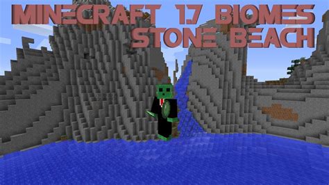 Minecraft 17 Biomes Stone Beach Youtube