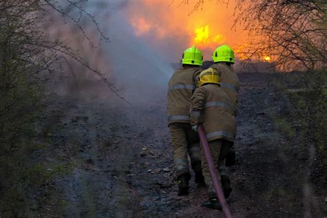 Video Timelapse Camera Captures Moment Massive Fire Engulfed Scottish