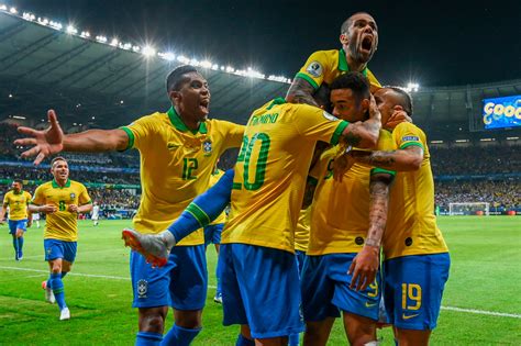 Conmebol copa america protected by sinovac, pibe the mascot is immunized! Brazil 3-1 Peru, Copa America 2019 result: Hosts win title as Gabriel Jesus is sent off at ...