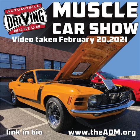 The Biggest Muscle Car Show Of The Year At The Adm Automobile Driving