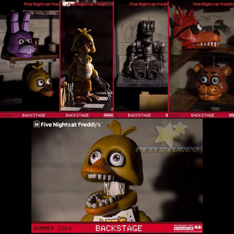 Five Nights At Freddy Backstage Mcfarlane Toys 153 Pcs Chica R 408