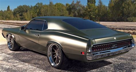 1970 Mercury Cougar Gets Transformed With A 1969 Style Mustang Fastback
