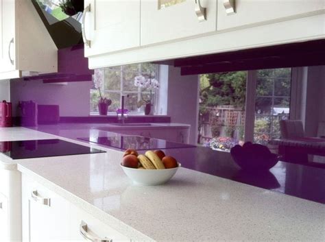Brown kitchens red kitchens orange kitchens yellow kitchens green kitchens blue kitchens black & white kitchens all white kitchens. dark purple kitchen splashback - Google Search | Dining ...