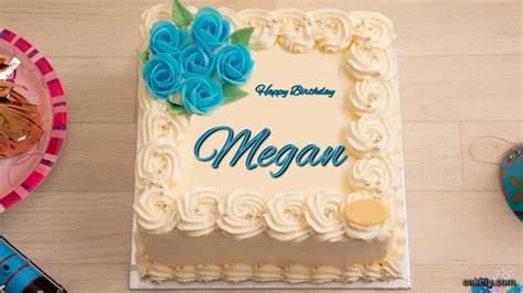 🎂 Happy Birthday Megan Cakes 🍰 Instant Free Download
