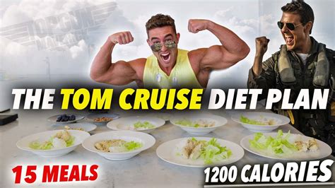 I Tried Tom Cruises Fat Loss Diet 1200 Calories In 15 Meals Zac
