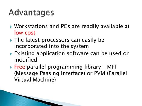 Ppt Cluster Computing Powerpoint Presentation Free Download Id9497410